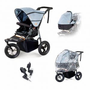 OUT N ABOUT Nipper V5 New Parent Starter Bundle "Rock Salt Grey"